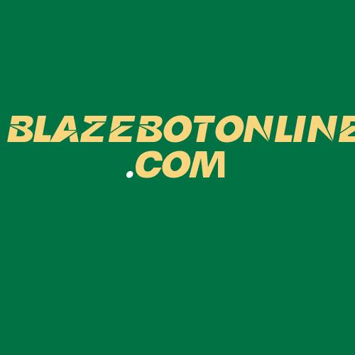 Logo da BLAZEBOTONLINE